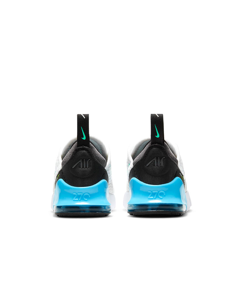 Toddler's Air Max 270 White/Hyper Jade-Black (DJ4606 100)