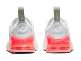 Toddler's Air Max 270 White/Pink Foam-Summit White (DD1646 113)