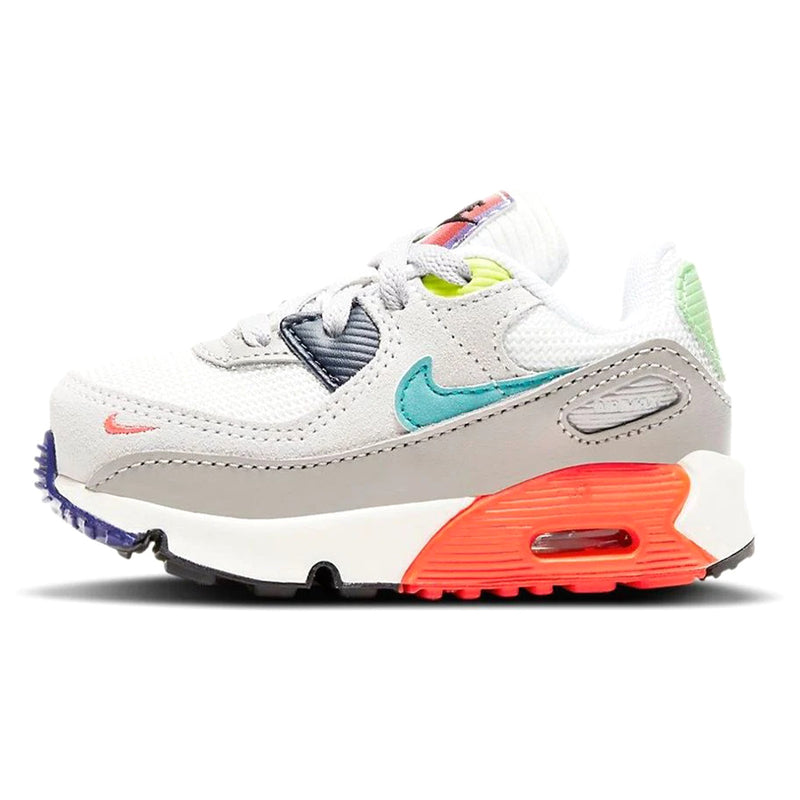 Toddler's Air Max 90 EOI Pearl Grey/Sport Turq (DA5715 001)