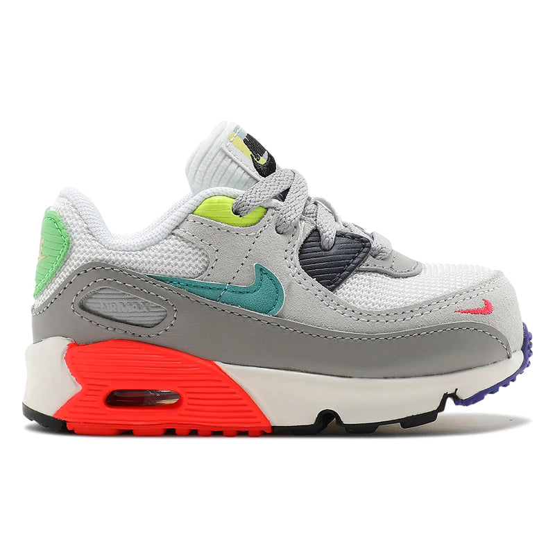 Toddler's Air Max 90 EOI Pearl Grey/Sport Turq (DA5715 001)