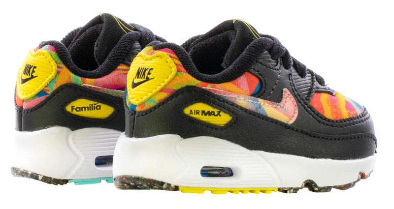 Toddler's Air Max 90/LHM "Familia" Mlt-Clr/Fire Pnk-Bk (DM6919 900)