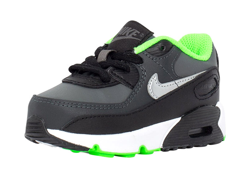 Toddler's Air Max 90 LTR Black/Chrome-Dk Smoke Grey (CD6868 016)