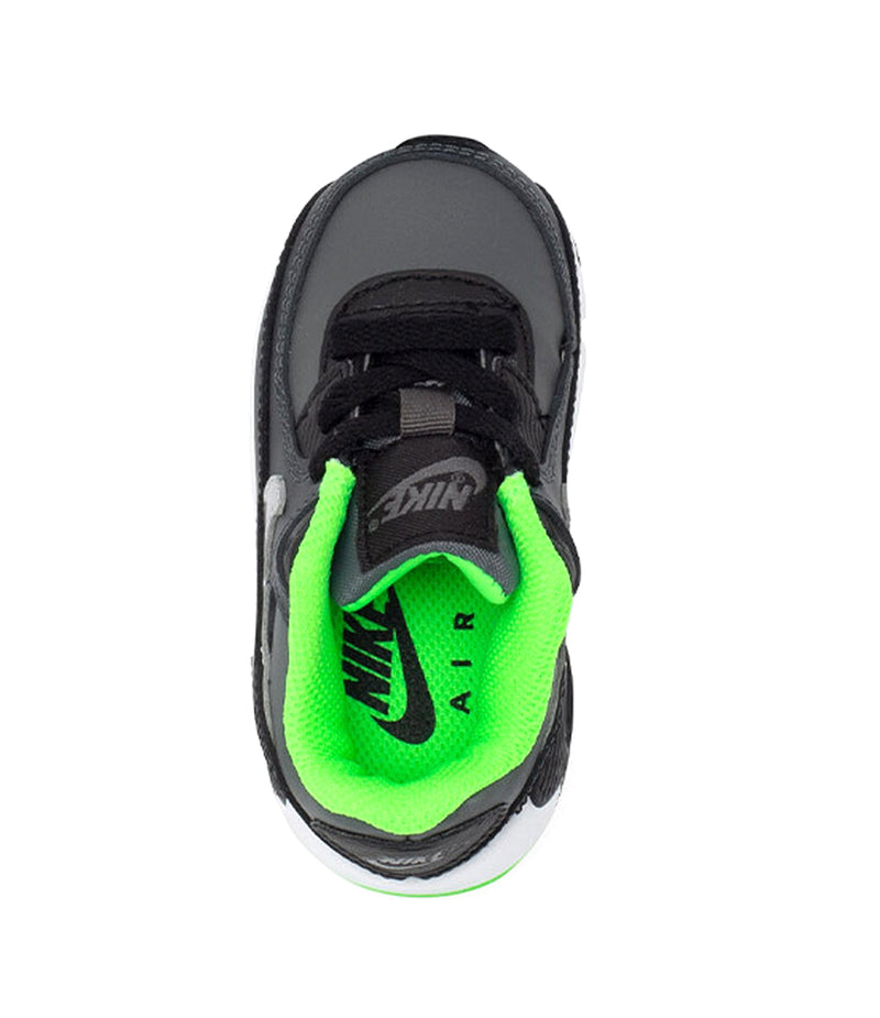 Toddler's Air Max 90 LTR Black/Chrome-Dk Smoke Grey (CD6868 016)