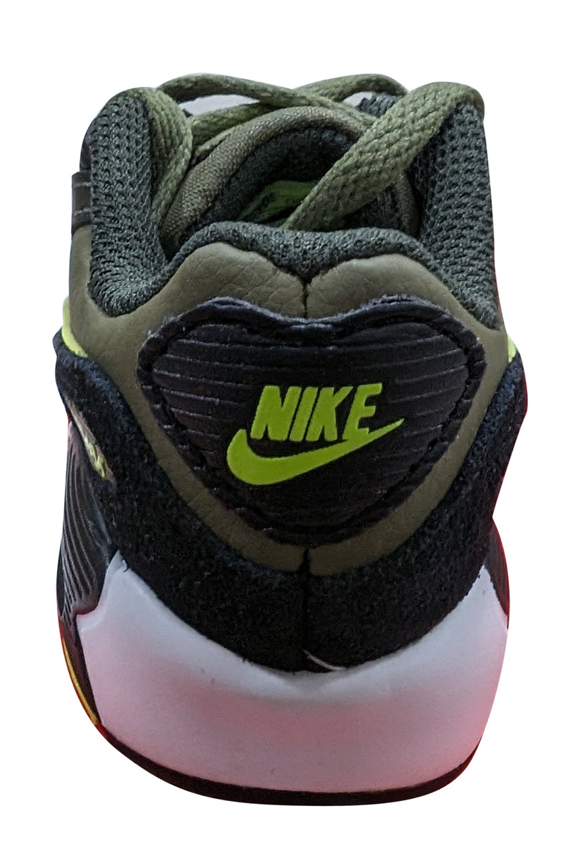 Toddler's Air Max 90 LTR Medium Olive/Volt-Black (DV3609 200)