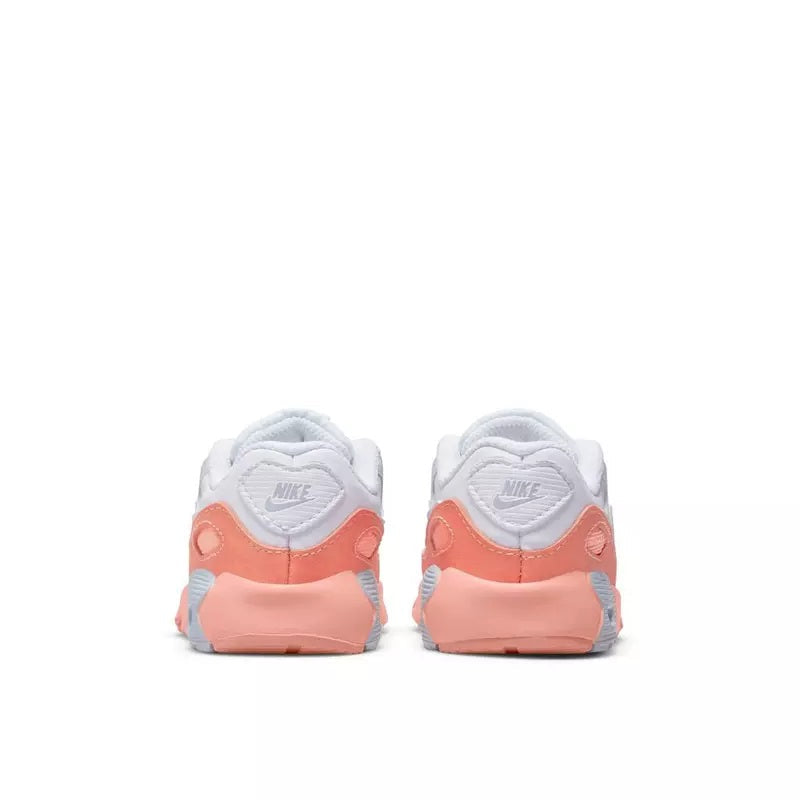 Toddler's Air Max 90 LTR SE White/Aura-Lt Madder Root (DM0958 100)