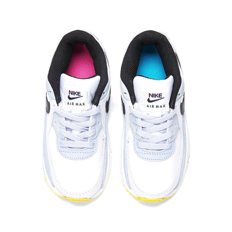 Toddler's Air Max 90 LTR White/Black-Blue Whisper (DV3609 101)