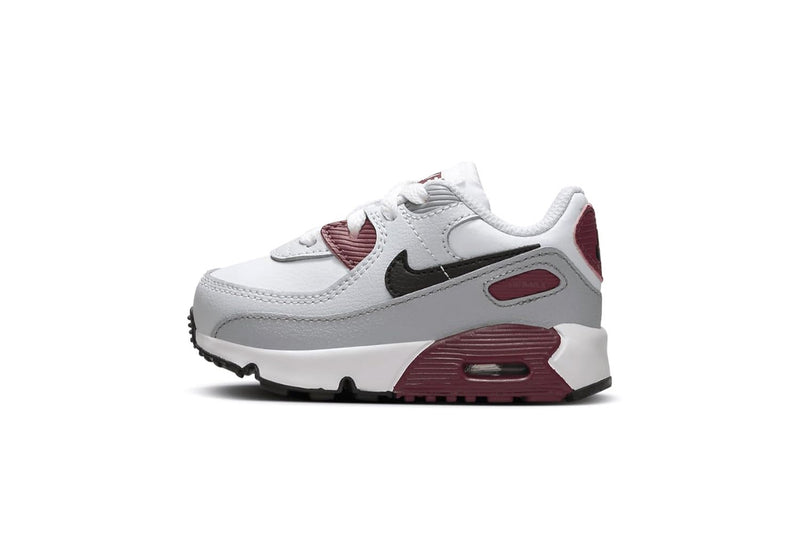 Toddler's Air Max 90 LTR White/Black-Dark Team Red (CD6868 125)