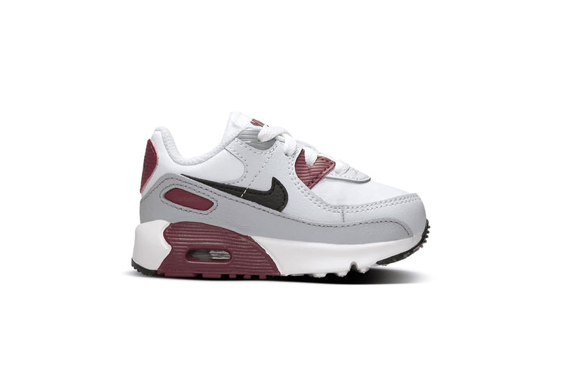 Toddler's Air Max 90 LTR White/Black-Dark Team Red (CD6868 125)