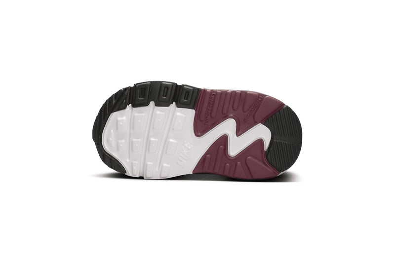 Toddler's Air Max 90 LTR White/Black-Dark Team Red (CD6868 125)