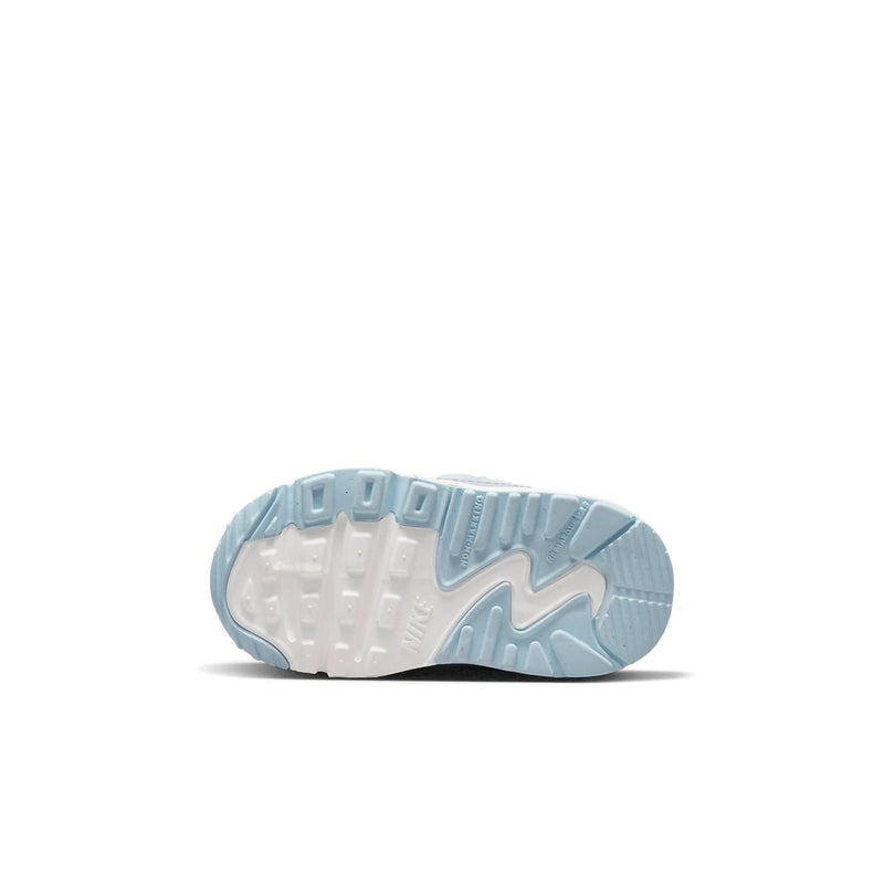 Toddler's Air Max 90 Toggle SE Summit White/Glacier Blue (DQ6948 100)