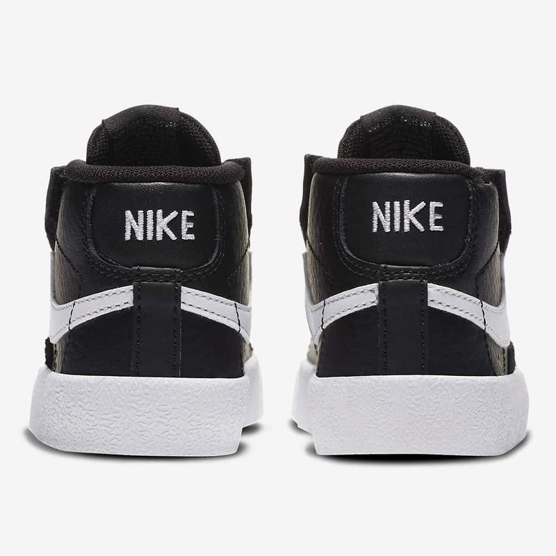 Toddler's Blazer Mid '77 Black/White-White-Team Orange (DA4088 002)
