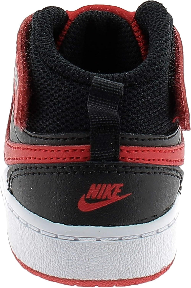 Toddler's Court Borough Mid 2 Blk/University Red-White (CD7784 003)