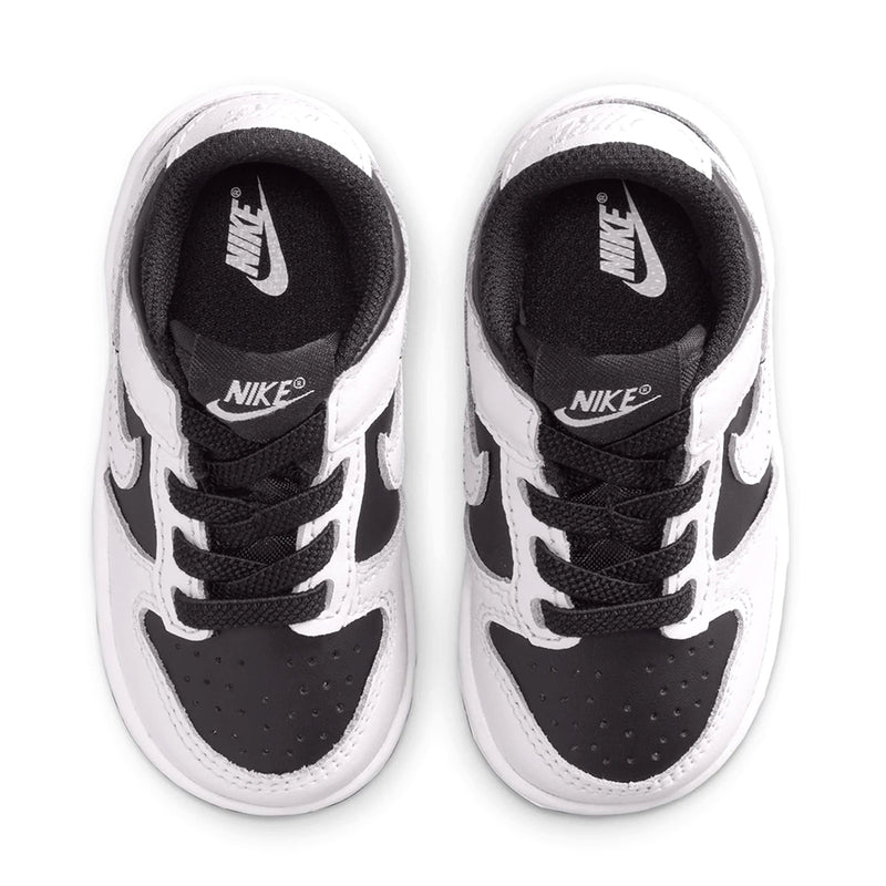 Toddler's Dunk Low Black/Platinum Tint (FB9107 010)