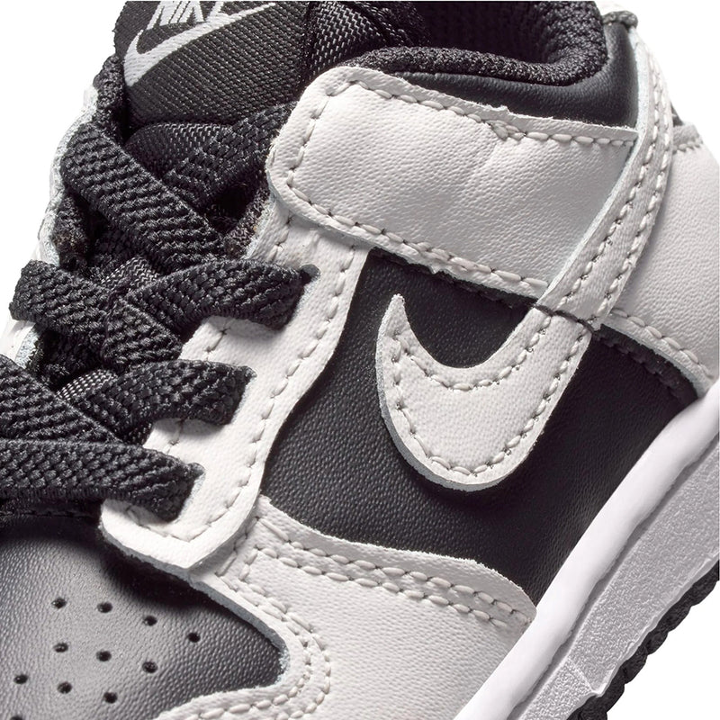 Toddler's Dunk Low Black/Platinum Tint (FB9107 010)