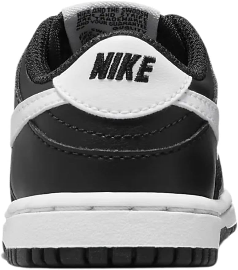 Toddler's Dunk Low Black/White-Black-White (FD1233 001)