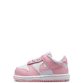 Toddler's Dunk Low White/Med Soft Pink-White (FB9107 125)