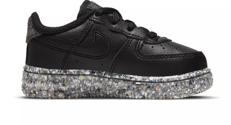 Toddler's Force 1 KSA Black/Black-Metallic Silver (DB4587 001)
