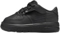 Toddler's Force 1 Low Easyon Black/Black-Black (FN0236 001)