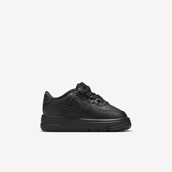 Toddler's Force 1 Low Easyon Black/Black-Black (FN0236 001)