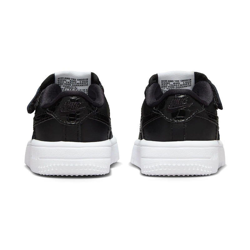 Toddler's Force 1 Low Easyon LV8 1 Black/Black-White (FV6105 001)