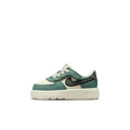Toddler's Force 1 Low Easyon LV8 Coconut Milk/Vntg Grn (FZ6744 100)