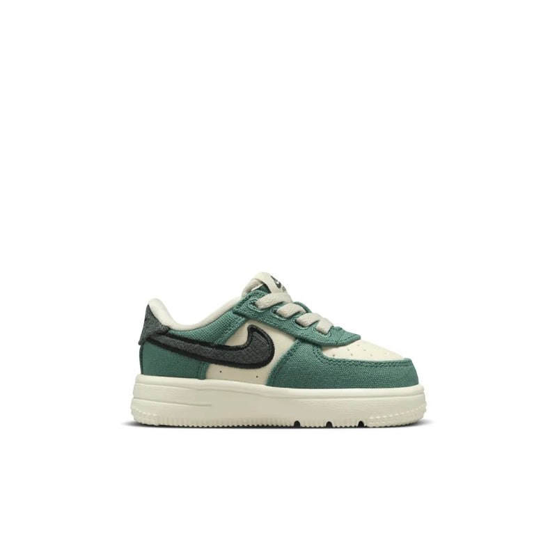 Toddler's Force 1 Low Easyon LV8 Coconut Milk/Vntg Grn (FZ6744 100)