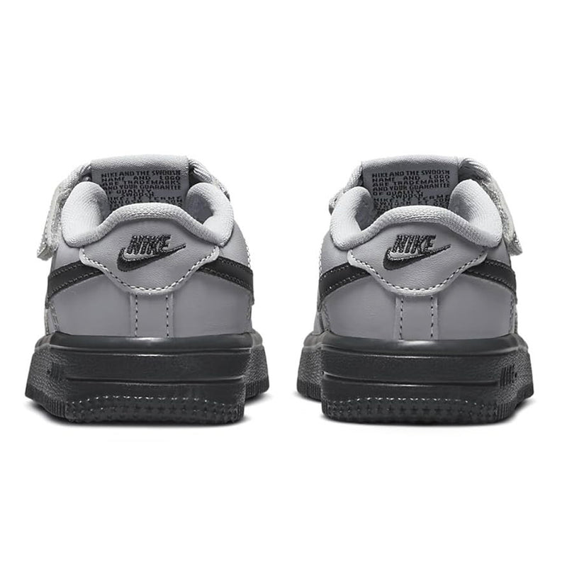 Toddler's Force 1 Low Easyon Wolf Grey/DK Smoke Grey (HQ3809 001)