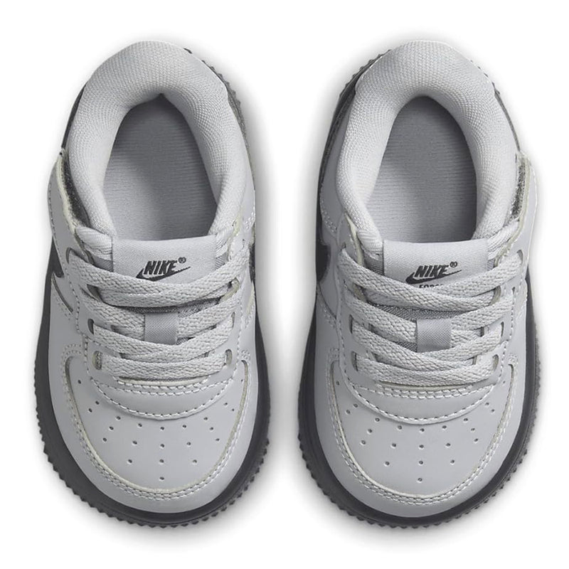 Toddler's Force 1 Low Easyon Wolf Grey/DK Smoke Grey (HQ3809 001)