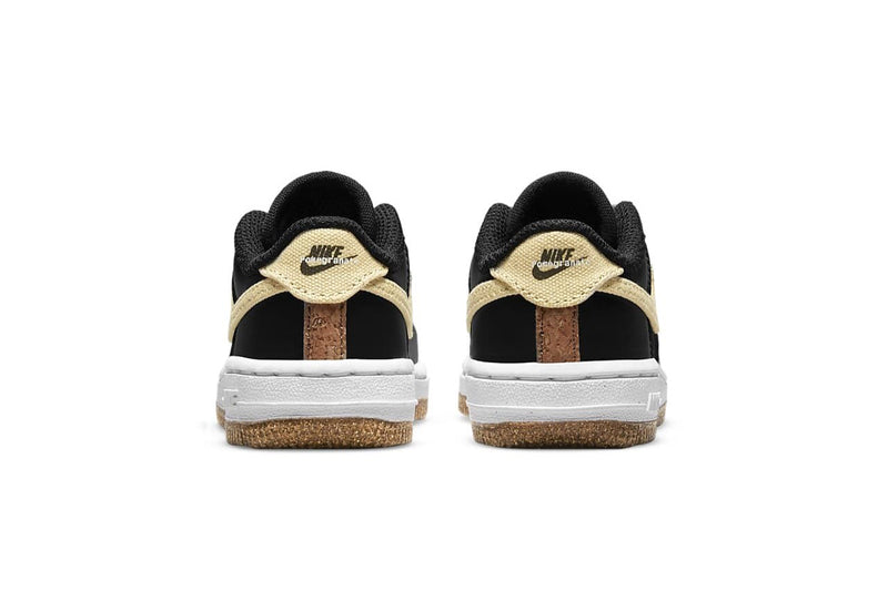 Toddler's Force 1 LV8 Black/Solar Flare-White-Black (CZ2663 001)