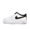Toddler's Force 1 LV8 White/Black-Metallic Gold (DM3387 100)