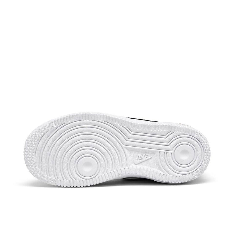 Toddler's Force 1 LV8 White/Black-Metallic Gold (DM3387 100)