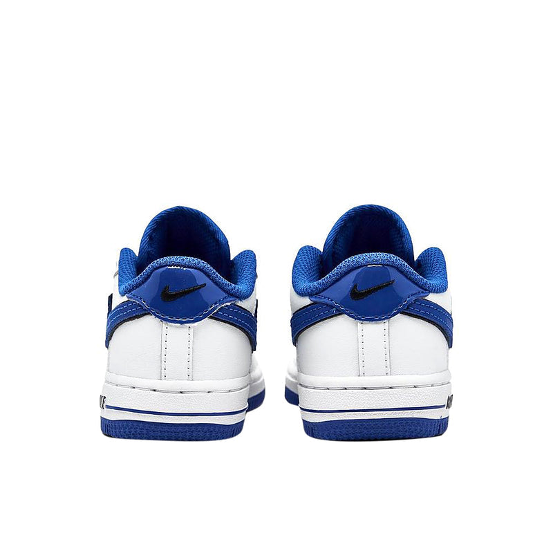 Toddler's Force 1 LV8 White/White-Black-Game Royal (DO3808 100)