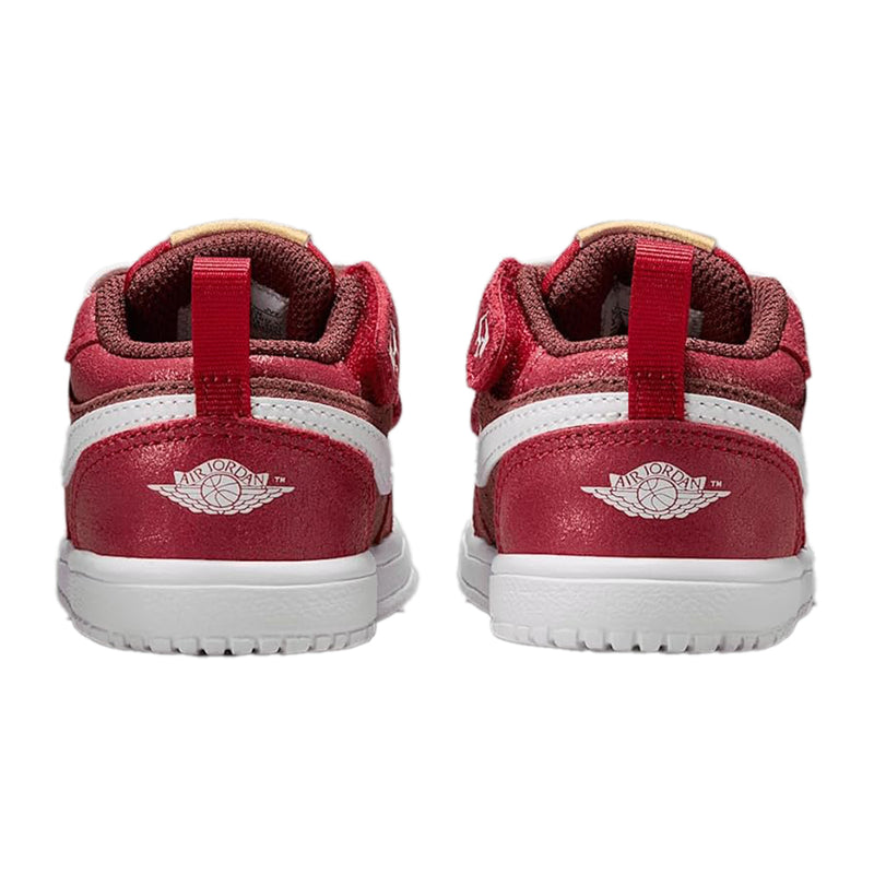 Toddler's Jordan 1 Low ALT SE Dark Pony/White-Varsity Red (HF2303 200)