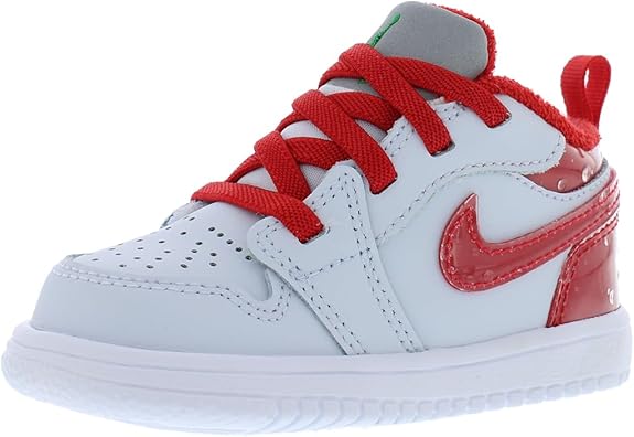 Toddler's Jordan 1 Low ALT SE Football Grey/University Red (FN9771 018)