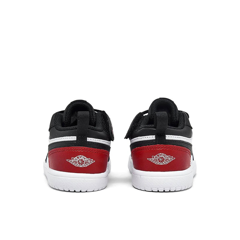 Toddler's Jordan 1 Low Alt White/Black-Varsity Red-White (DR9747 161)