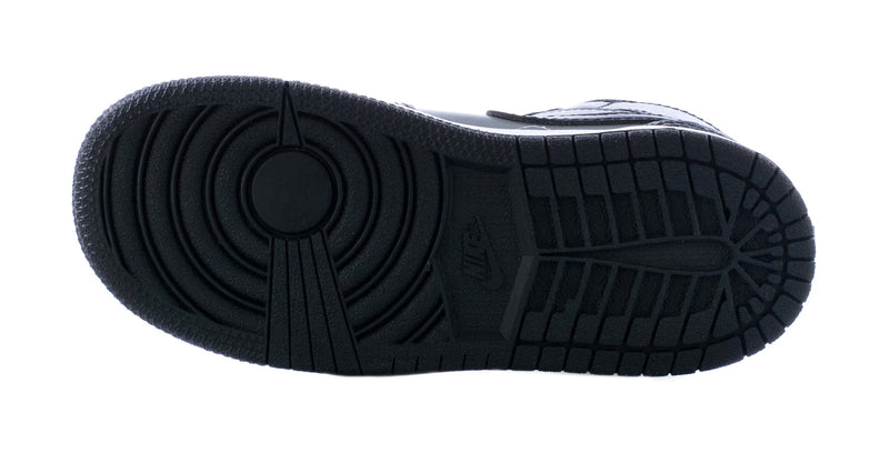 Toddler's Jordan 1 Mid Black/Gym Red-Particle Grey (640735 096)