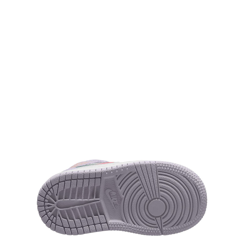 Toddler's Jordan 1 Mid SE Barely Grape/Atomic Pink-White (IM4421 500)