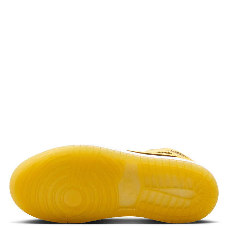 Toddler's Jordan 1 Mid SE Black/Varsity Maize-White (HJ5939 071)