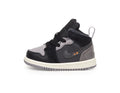 Toddler's Jordan 1 Mid SE Craft Blk/Cement Grey-Lt Graphite (DV0437 001)