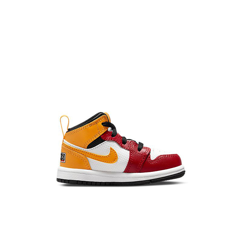 Toddler's Jordan 1 Mid SE "Motorsport" Blk/Univ Gld-Gym Red (DJ0335 067)