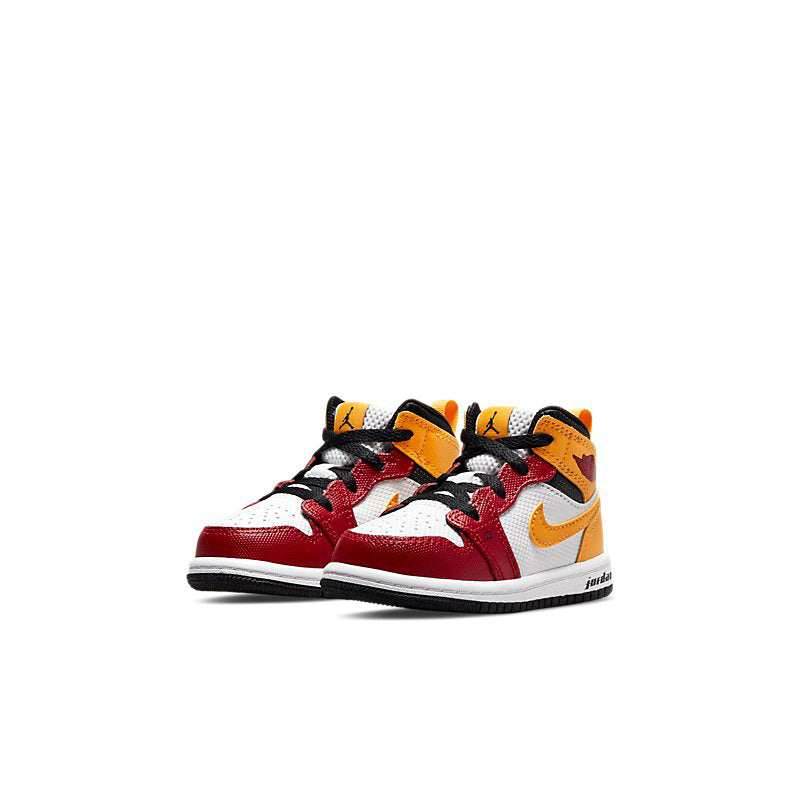 Toddler's Jordan 1 Mid SE "Motorsport" Blk/Univ Gld-Gym Red (DJ0335 067)