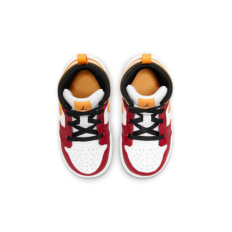 Toddler's Jordan 1 Mid SE "Motorsport" Blk/Univ Gld-Gym Red (DJ0335 067)
