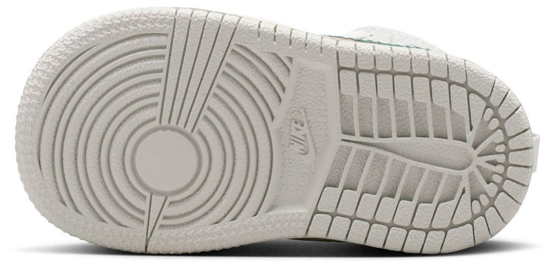 Toddler's Jordan 1 Mid SE White/Oxidized Green-Sail (FQ8086 103)