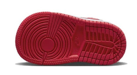 Toddler's Jordan 1 Mid SS White/University Red (DR6497 116)