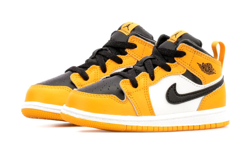 Toddler's Jordan 1 Mid "Taxi" Taxi/Black-White (640735 701)