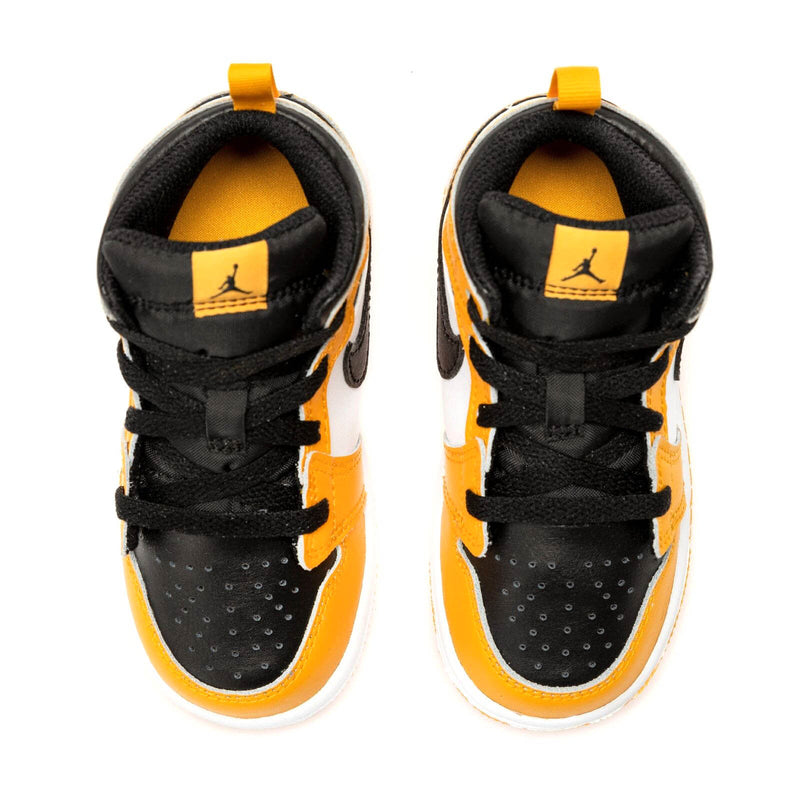 Toddler's Jordan 1 Mid "Taxi" Taxi/Black-White (640735 701)