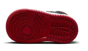 Toddler's Jordan 1 Mid White/Gym Red-Black (DQ8425 106)