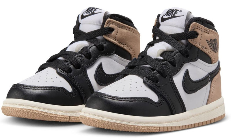 Toddler's Jordan 1 Retro High OG Blck/Legend MD Brown-White (FD2598 021)