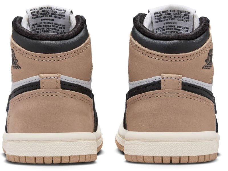 Toddler's Jordan 1 Retro High OG Blck/Legend MD Brown-White (FD2598 021)