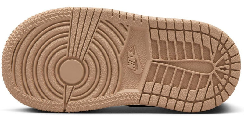 Toddler's Jordan 1 Retro High OG Blck/Legend MD Brown-White (FD2598 021)